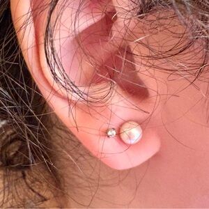 Elegant Pearl Stud Earrings